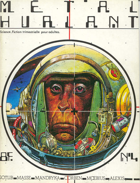 Métal Hurlant, N°4.