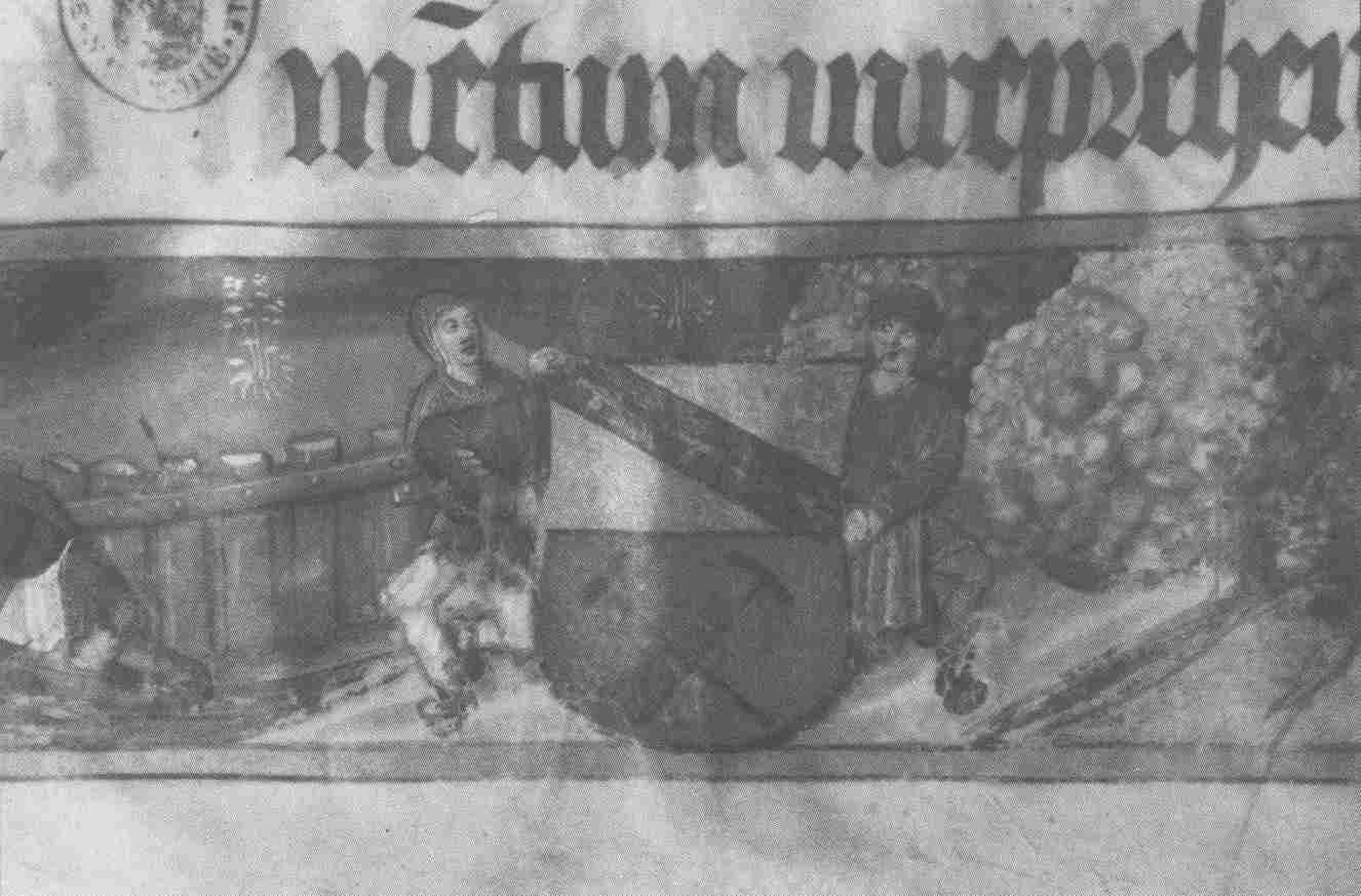 Armes du maître général des mines de Lorraine, Gautier Lud.