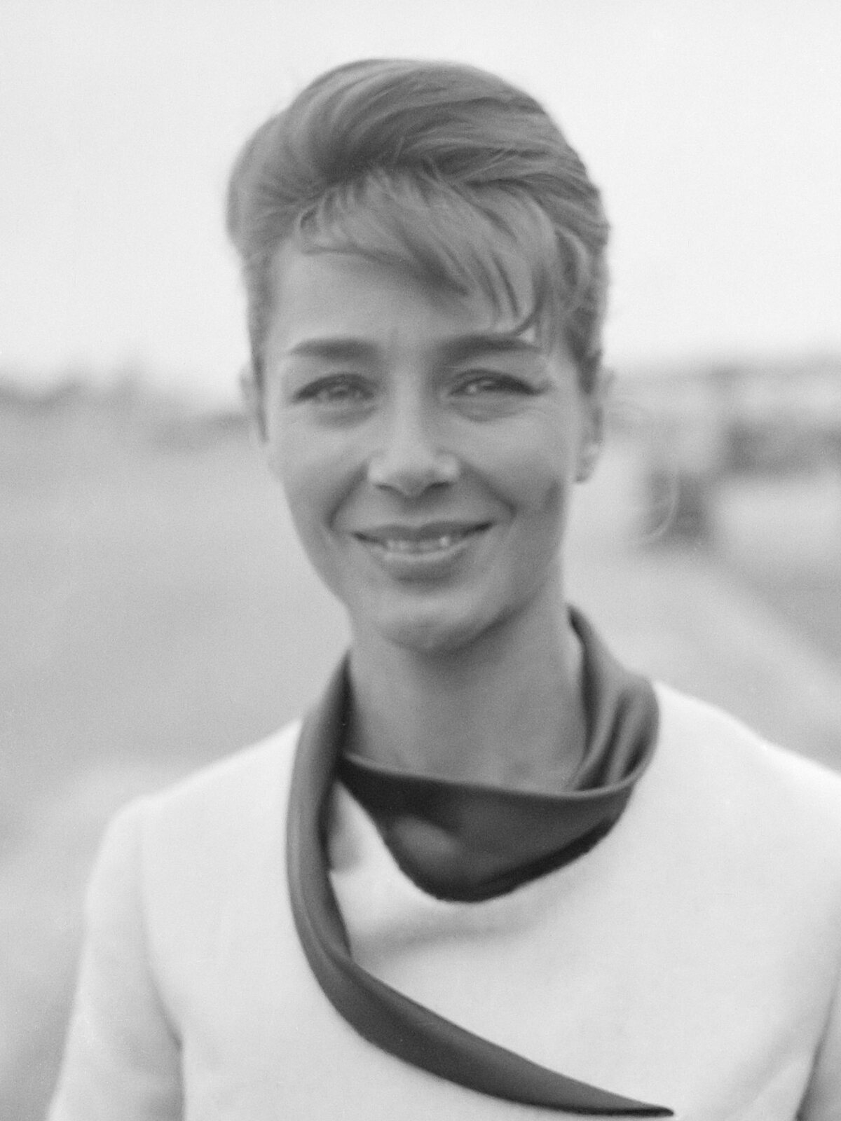 Portrait d’Emmanuèle Riva en 1962