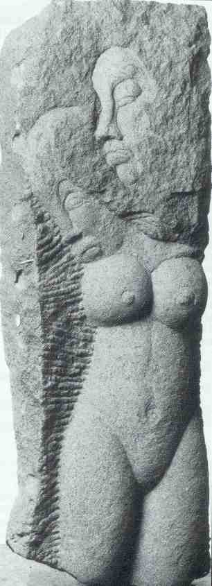 Sculpture de De Angeli.
