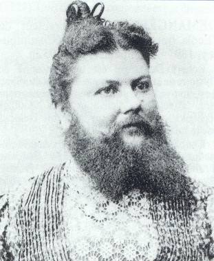 Mme Delait, la Femme à barbe.