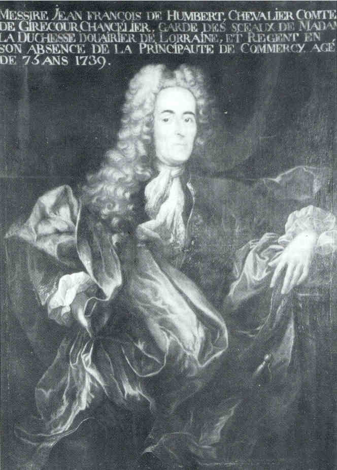 J.-Fr. Humbert de Girecourt (cliché du Musée Historique lorrain).