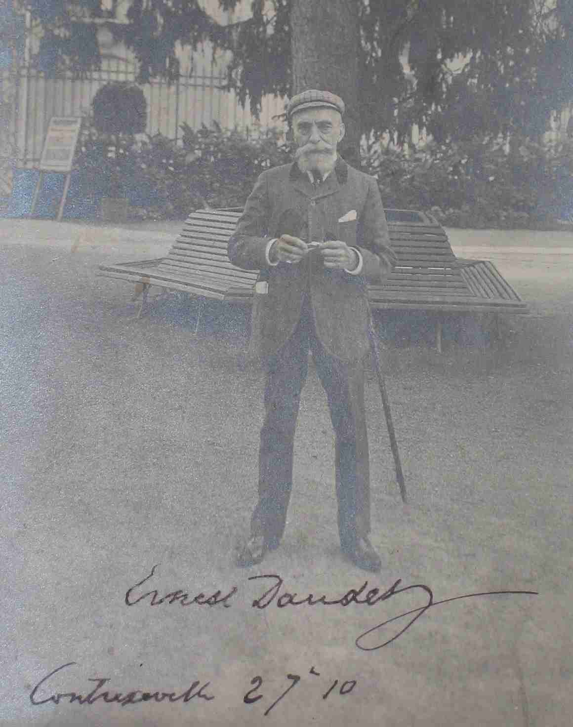 Ernest Daudet à Contrexéville.
